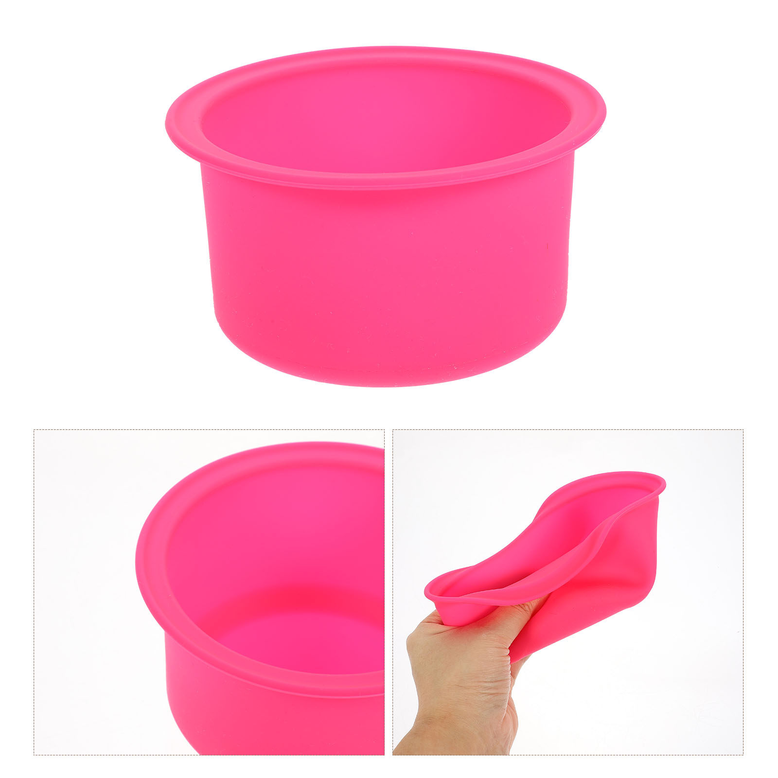 Rosa Silikon-Wachsschmelztopf  – Wax Melting Pot Bewertung und Preis